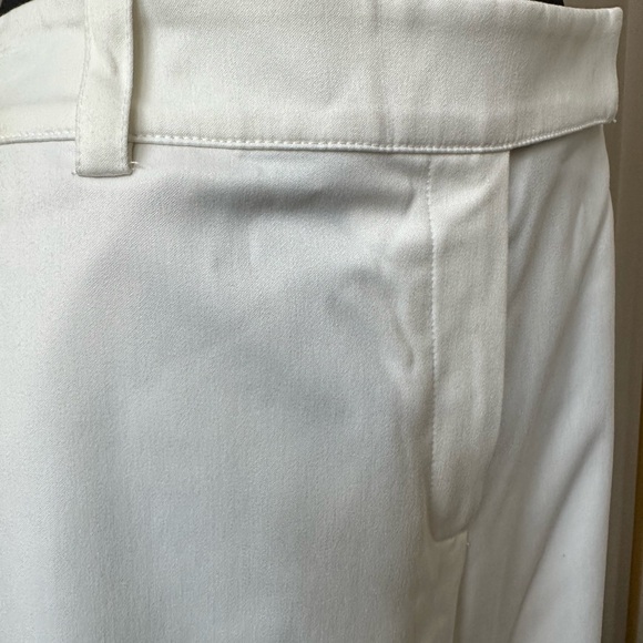 St John Collections By Mary Gray Wide Boot Pants, Color White, Sz 12. Made USA - Picture 4 of 12